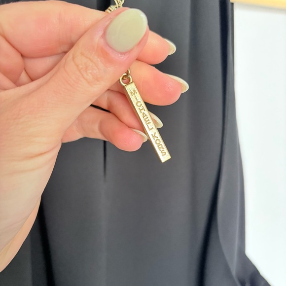 Michael Kors Chain Neck Keyhole Neck Halter Top - Picture 6 of 11